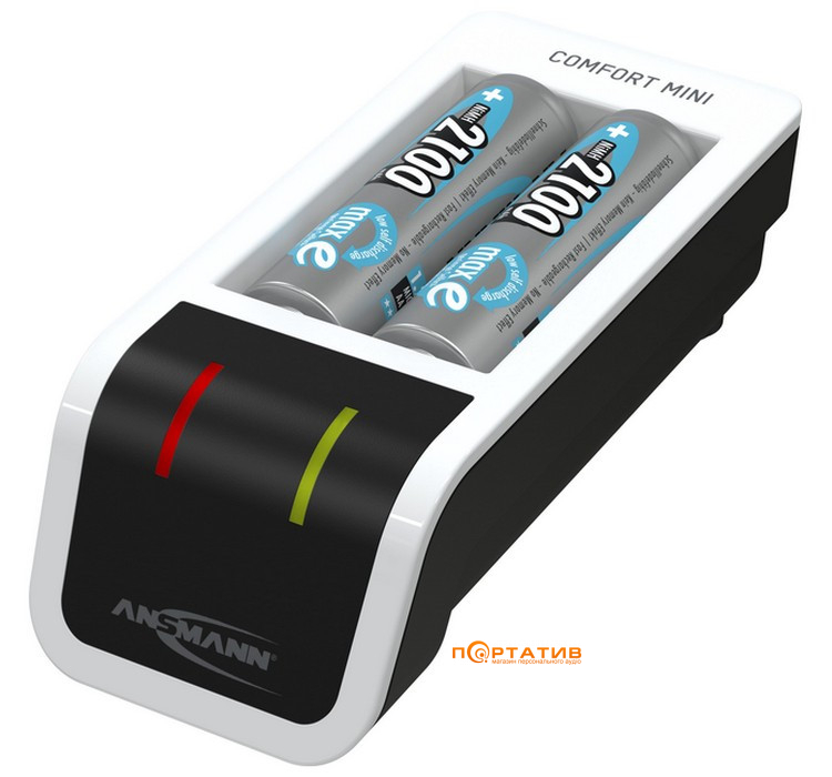 Зарядний пристрій Ansmann Comfort Mini 2x AA/AAA (1001-0091)