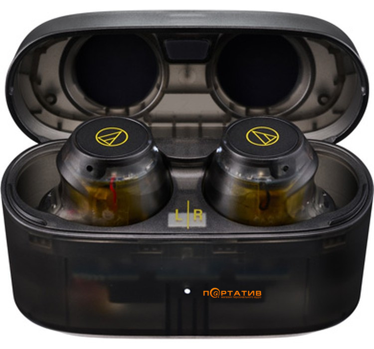 Навушники Audio-Technica ATH-CKS30TW+TBK Transparent Black