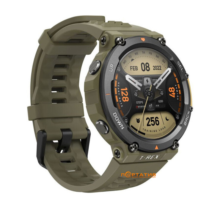 Смарт-годинник  Amazfit T-Rex 2 Wild Green