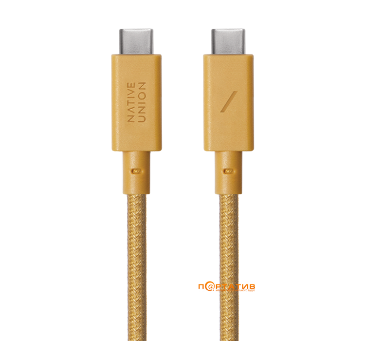 Native Union Anchor Cable USB-C to USB-C Pro 240W Kraft (3 m) (ACABLE-C-KFT-NP)
