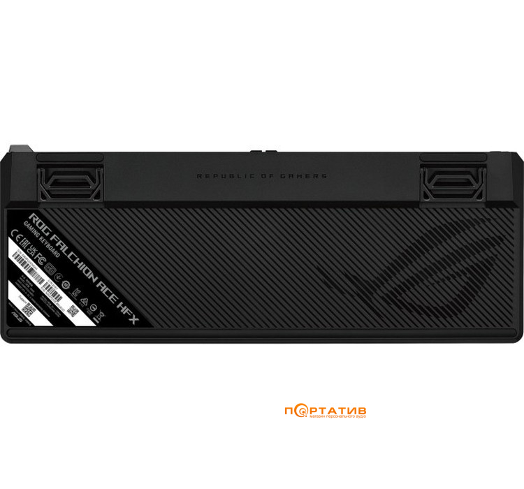 Ігрова клавіатура ASUS ROG Falchion Ace HFX USB EN Black (90MP03VE-BKUA20)