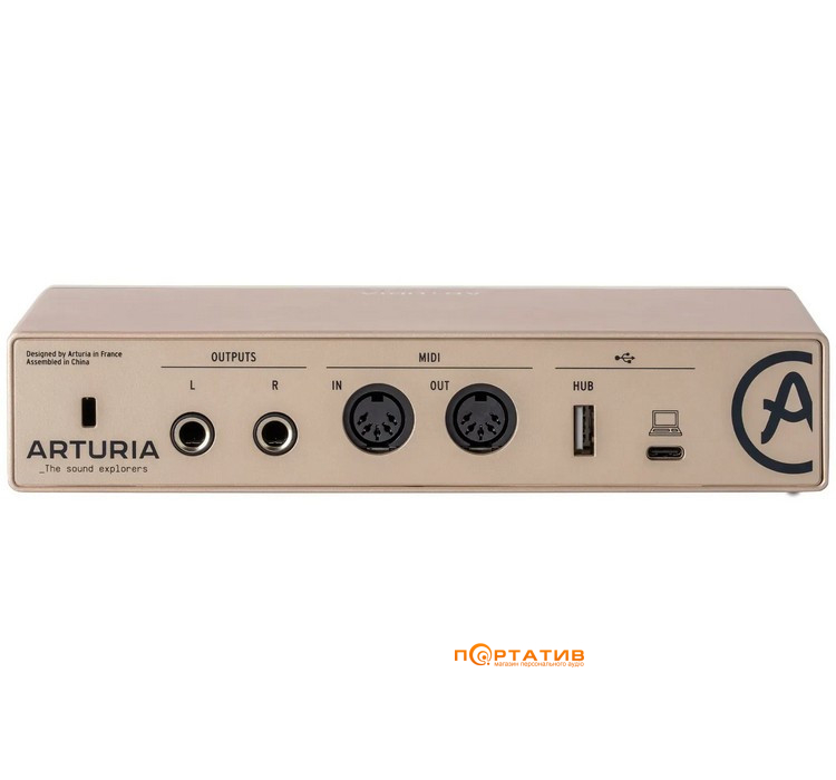 Аудіоінтерфейс Arturia MiniFuse 2 Champagne Edition