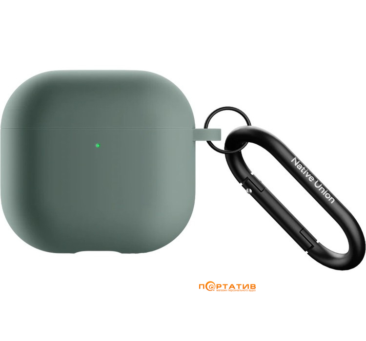 Чехол Native Union Active Case Slate Green for Airpods 4th Gen (ACTCSE-GRN-AP4)