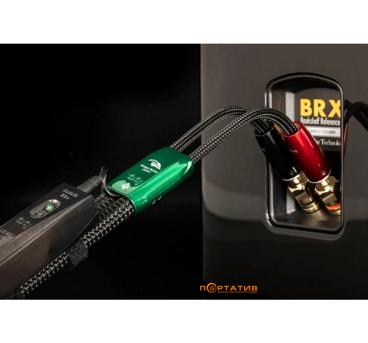 Кабель AUDIOQUEST Pair 2.5m Robin Hood Zero Full-Range BAN/S