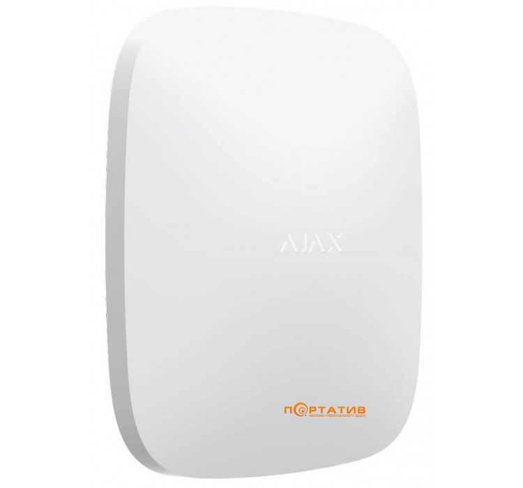 Интеллектуальный центр системы безопасности Ajax Hub Plus White (GSM + Ethernet + Wi-Fi + 3G) (000010642)