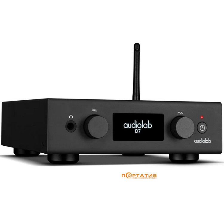 ЦАП із підсилювачем для навушників Audiolab D7 Black