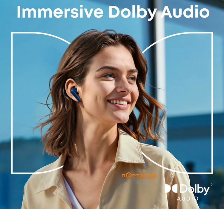 Наушники Anker SoundCore Liberty 5 Navy Blue