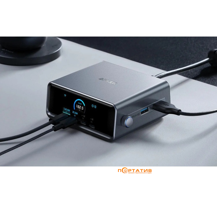 СЗУ Anker Prime Charger 250W, 6 Ports, GaN (A2345341)