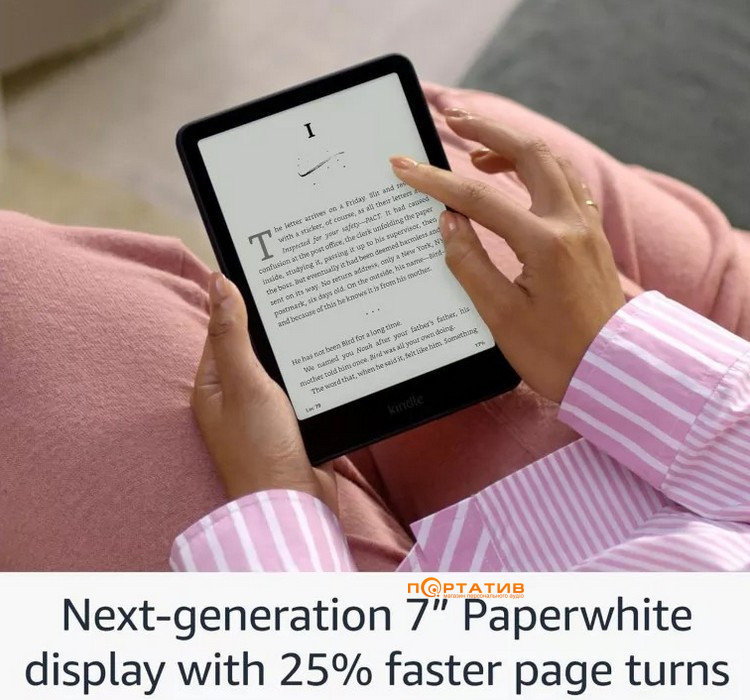 Электронная книга Amazon Kindle Paperwhite 12th Gen. 16GB Black
