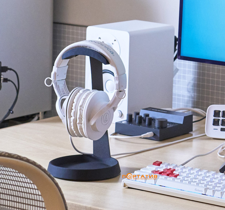 Наушники Audio-Technica ATH-M20x White
