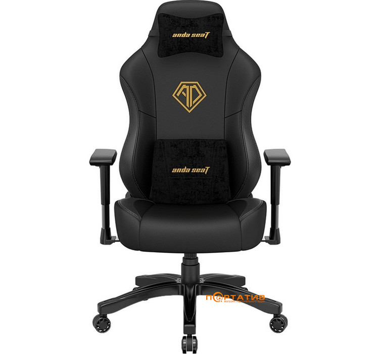 Игровое кресло Anda Seat Phantom 3 Black/Gold Size L (AD18Y-06-B-PV/C)