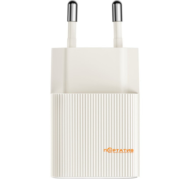 Зарядний пристрій Anker PowerPort 511 Nano IV 30W USB-C GaN White (A2337G21)