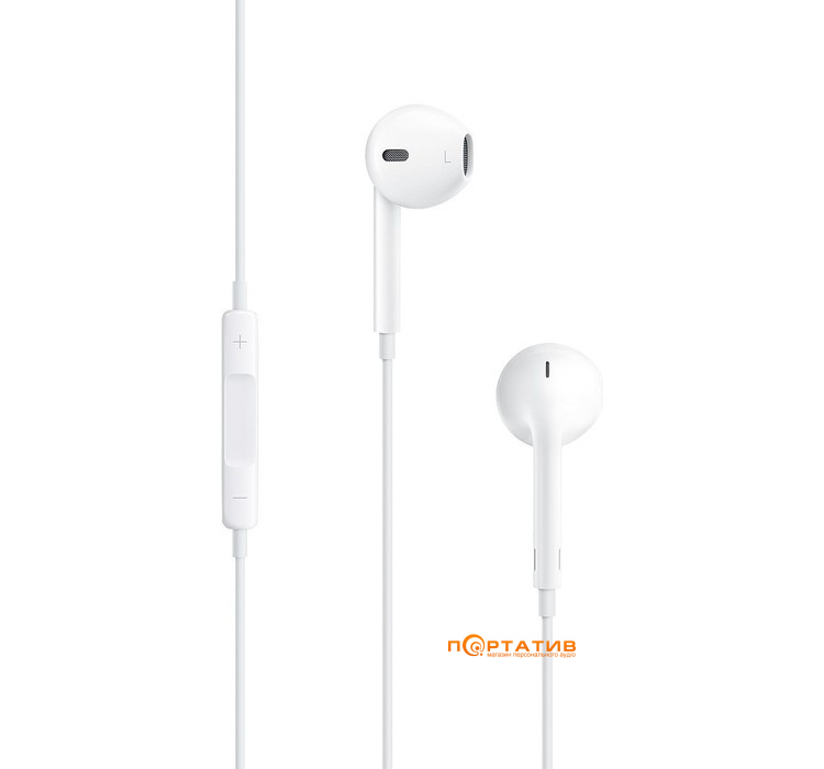 Наушники Apple EarPods with Mic 3.5 mm (MWU53ZM/A)