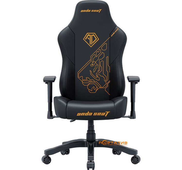 Ігрове крісло Anda Seat Phantom Tiger Edition Black Size L (AD18Y-14-B-PV/C)