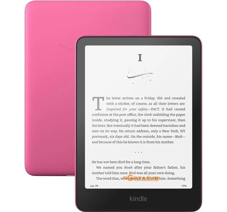 Электронная книга Amazon Kindle Paperwhite 12th Gen. 16GB Raspberry