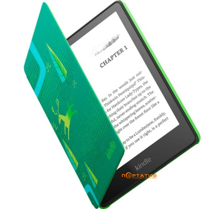 Amazon Kindle Paperwhite Kids 11th Gen. 8GB Emerald Forest Сover