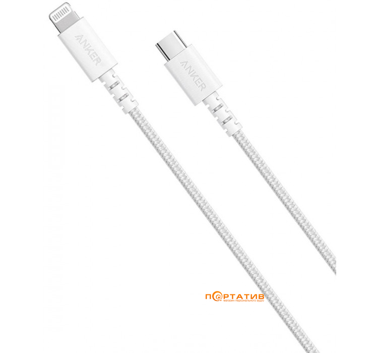 Anker Powerline Select+ USB-C to Lightning - 1.8m V3 White (A8618H21)