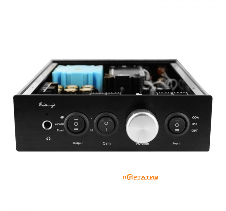 ЦАП із підсилювачем для навушників Audio-GD NFB-11.38 Performance Black