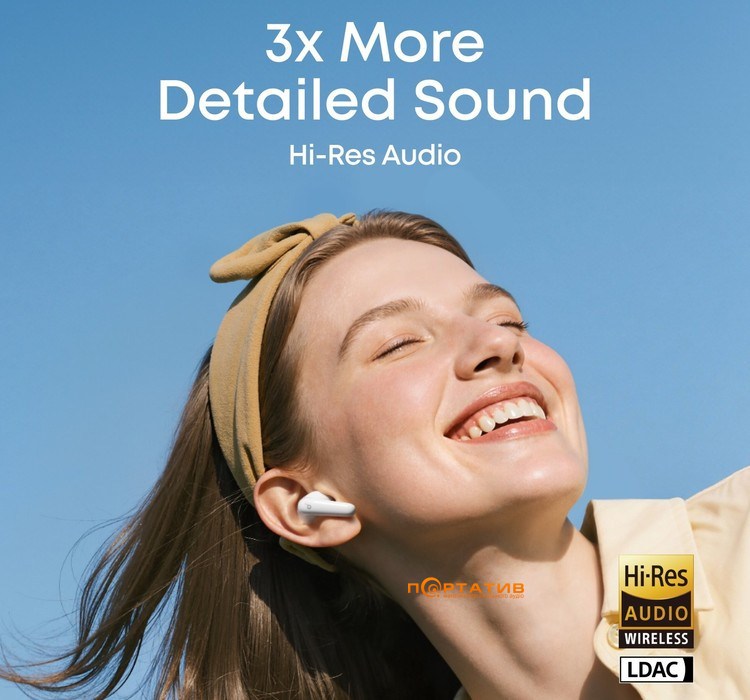 Навушники Anker SoundCore R60i NC White (D1202G21)