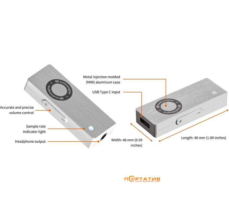 Усилитель Audioengine DAC3 Mobile Headphone Amplifier