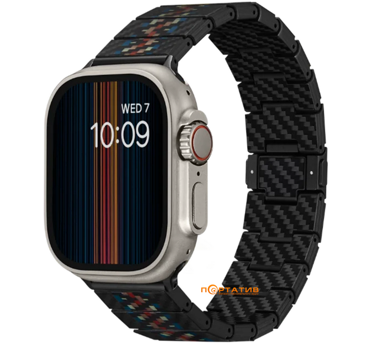 Pitaka Carbon Fiber Watch Band Rhapsody for Apple Watch 49/45/44mm (AWB2301)