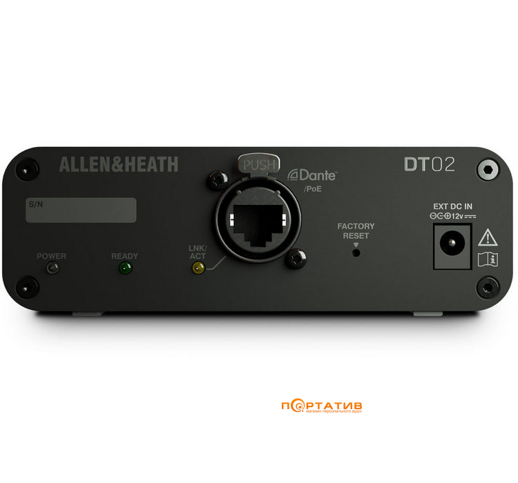 Dante-интерфейс Allen&Heath DT02-X