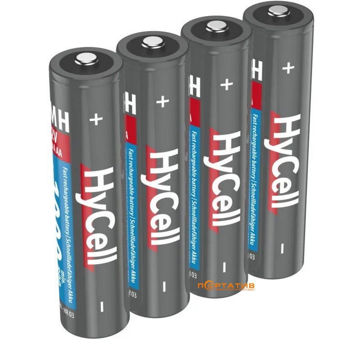 Акумулятор Ansmann-HyCell AAA 1000mAh 4шт (5030662)