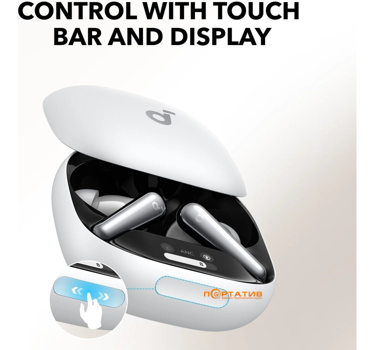 Навушники Anker SoundCore Liberty 4 Pro White