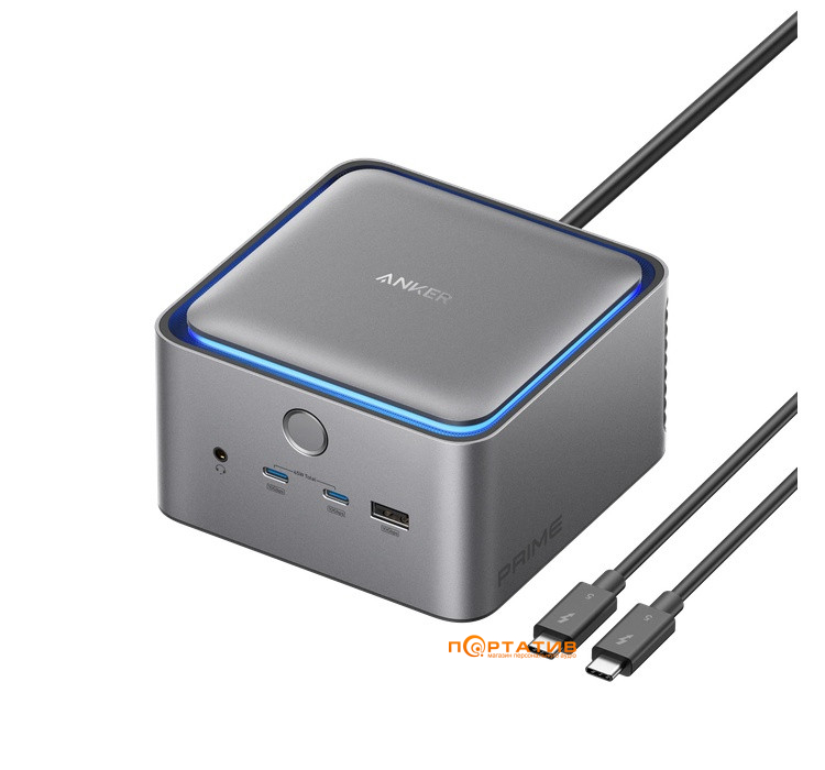 Док-станція Anker Thunderbolt 5 Docking Station Gray (A83B53A1)