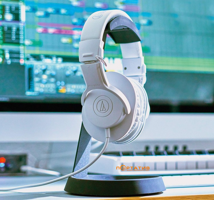 Наушники Audio-Technica ATH-M20x White