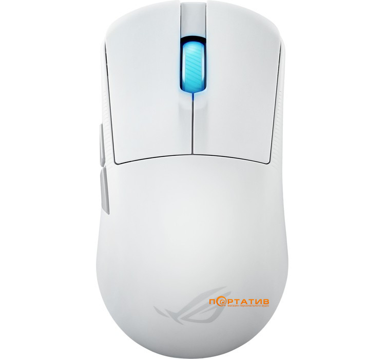 Мышь игровая ASUS ROG Harpe Ace Mini Wireless White (90MP03Z0-BMUA10)