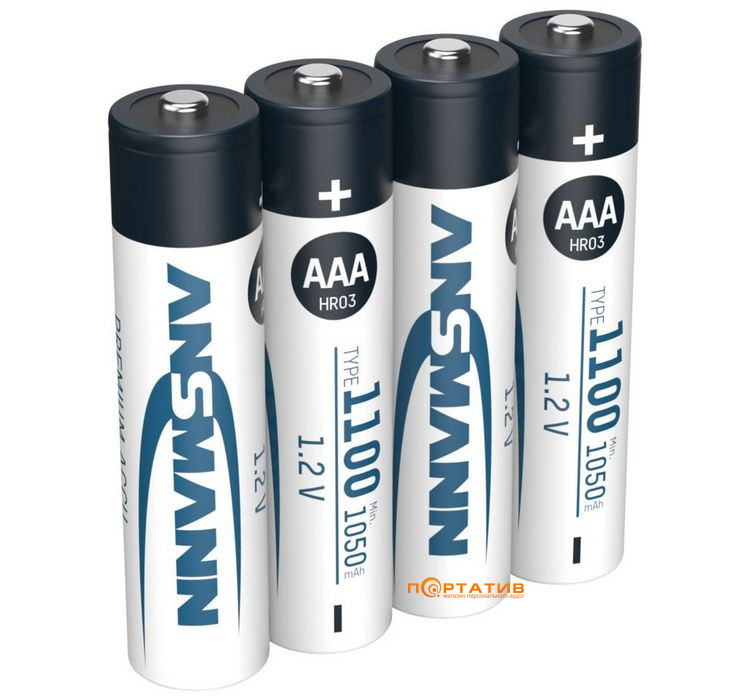 Акумулятор Ansmann AAA 1100mAh Premium 4шт (5035232)
