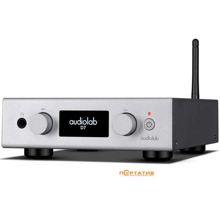 ЦАП із підсилювачем для навушників Audiolab D7 Silver