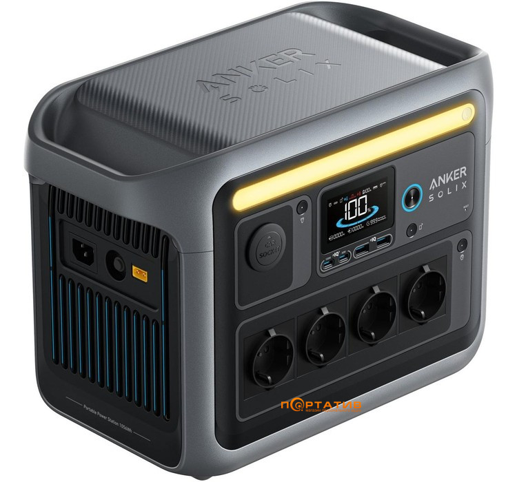 Зарядная станция Anker Solix C1000X 1056Wh 1800W (A1761311)