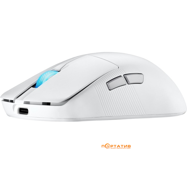 Мышь игровая ASUS ROG Harpe Ace Mini Wireless White (90MP03Z0-BMUA10)