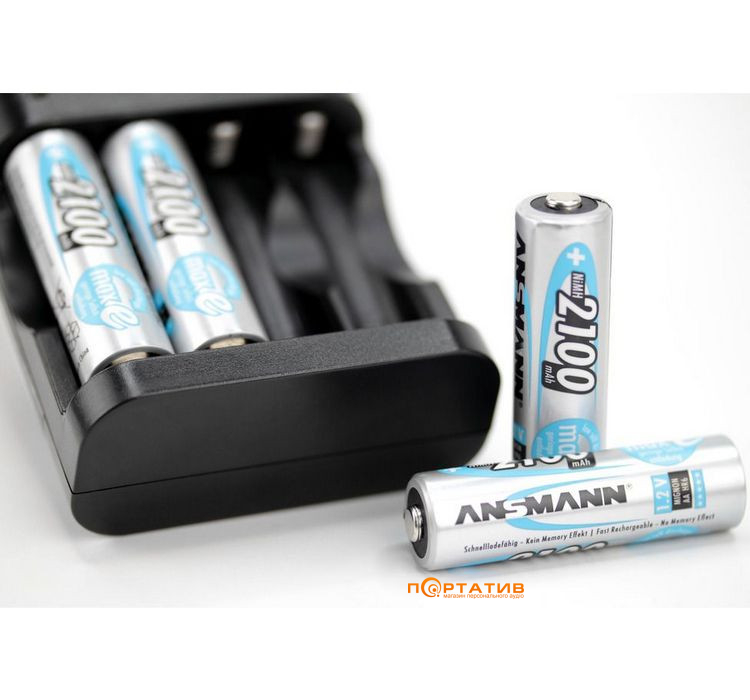 Аккумулятор Ansmann AA 2100mAh maxE Premium 4шт (5035052)