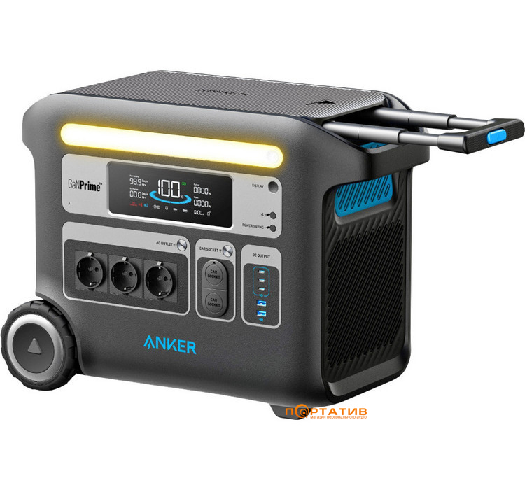 Портативна зарядна станція Anker 767 PowerHouse 2048Wh 2400W (A1780311) (Офіційна гарантія)