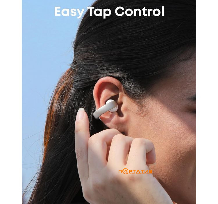 Наушники Anker SoundCore AeroClip White (A3388G21)