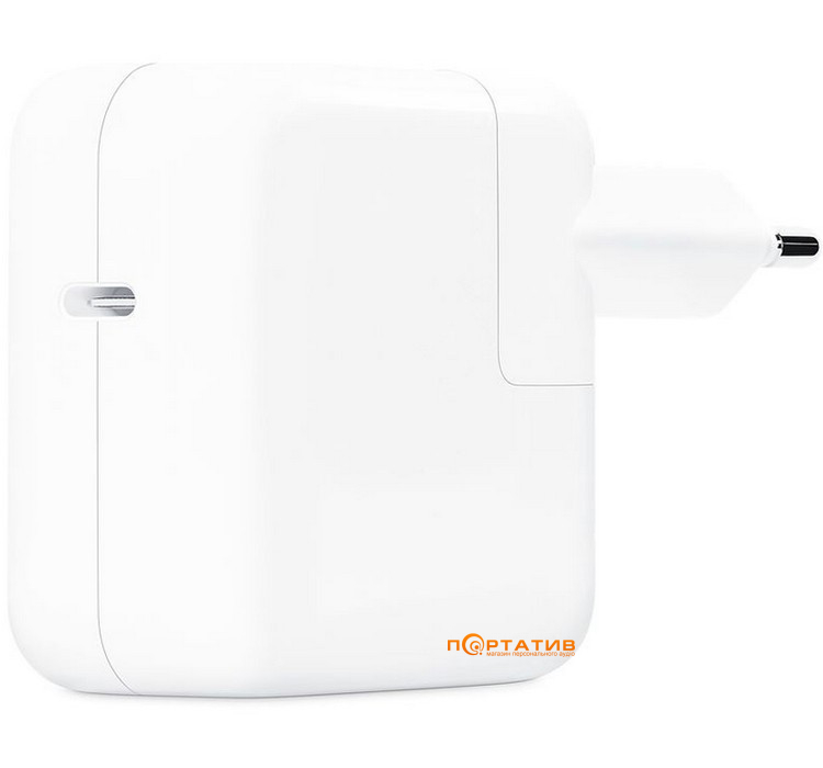 Зарядний пристрій Apple 30W USB-C Power Adapter (MW2G3ZM/A)