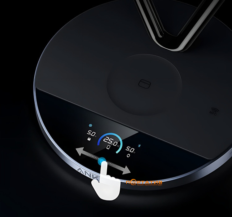 Беcпроводное ЗУ Anker Prime Wireless Charging Station (3-in-1, Qi2, AirCool) (B25X7G11)