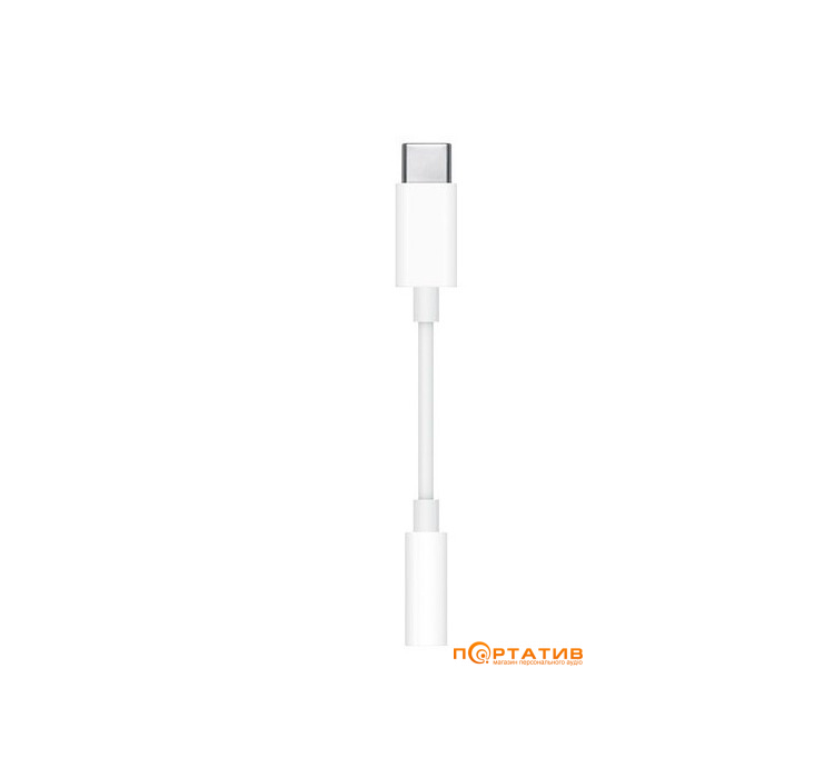 Адаптер Apple USB-C to 3.5 mm Headphone Jack Adapter (MW2Q3ZM/A)