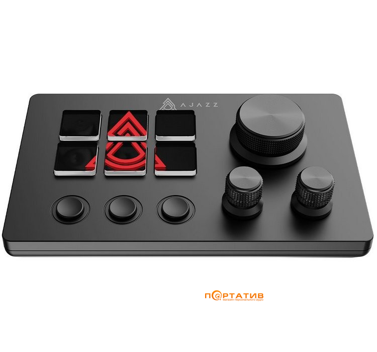 Контролер для стримінгу Ajazz AKP03E USB Black