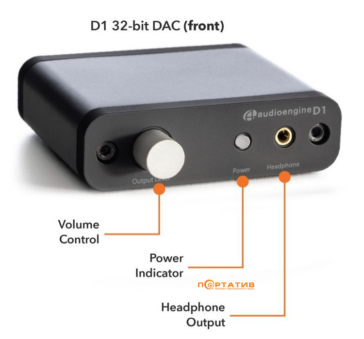 Усилитель Audioengine D1 32-bit DAC/ Headphone Amp