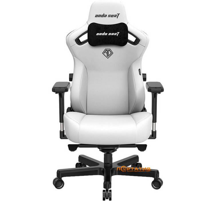 Ігрове крісло Anda Seat Kaiser 3 White Size L (AD12YDC-L-01-W-PV/C)