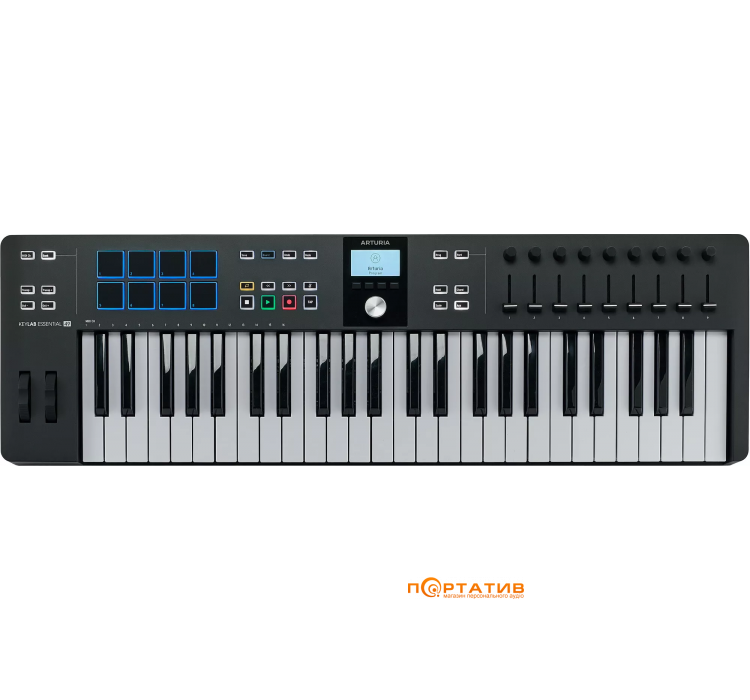 MIDI-клавиатура Arturia KeyLab Essential 49 MK3 Black