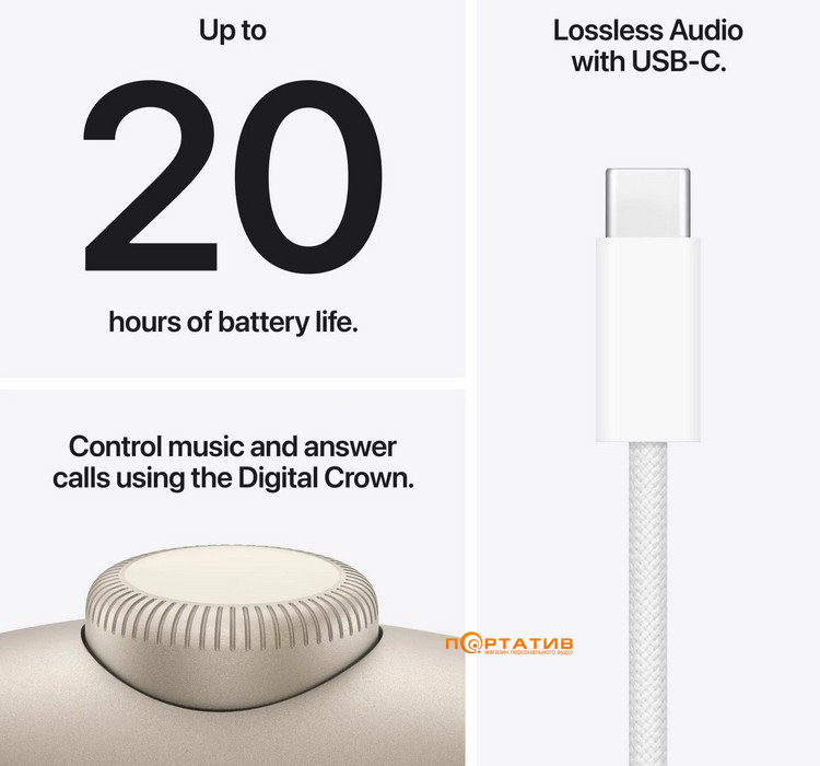 Наушники Apple AirPods Max 2 Starlight (MHWL4)