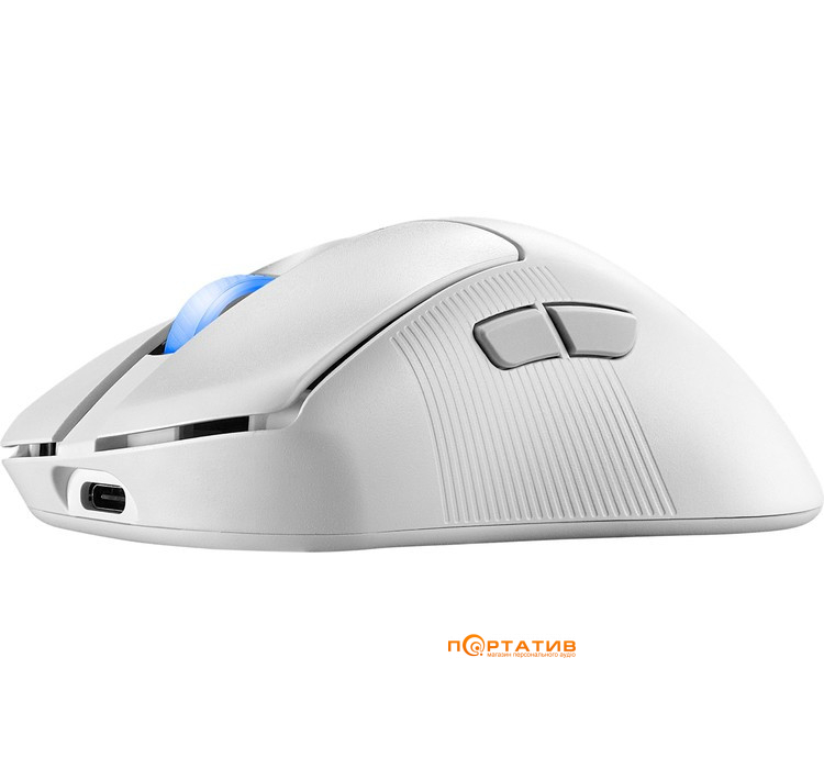 Мышь игровая ASUS ROG Keris II Ace Wireless White (90MP03N0-BMUA10)