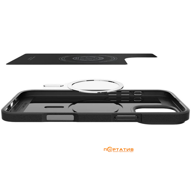 Чохол Spigen для Apple iPhone 16 Pro Max, Core Armor MagFit, Matte Black (ACS08024)
