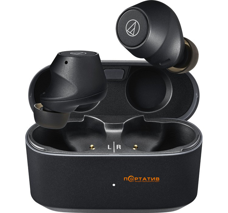 Наушники Audio-Technica ATH-CKS30TW+BK Black
