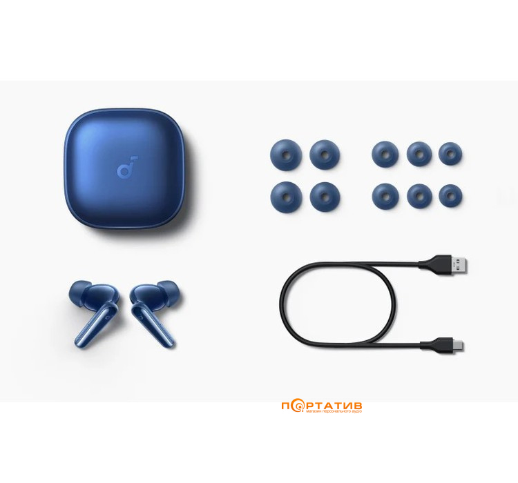 Наушники Anker SoundCore Liberty 5 Navy Blue